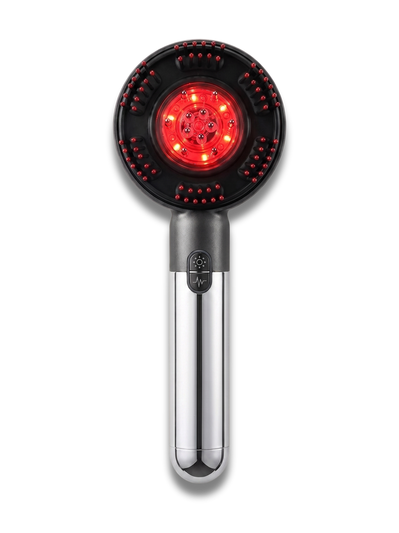 Luminex Pro — Brosse capillaire 4-en-1 LED & EMS